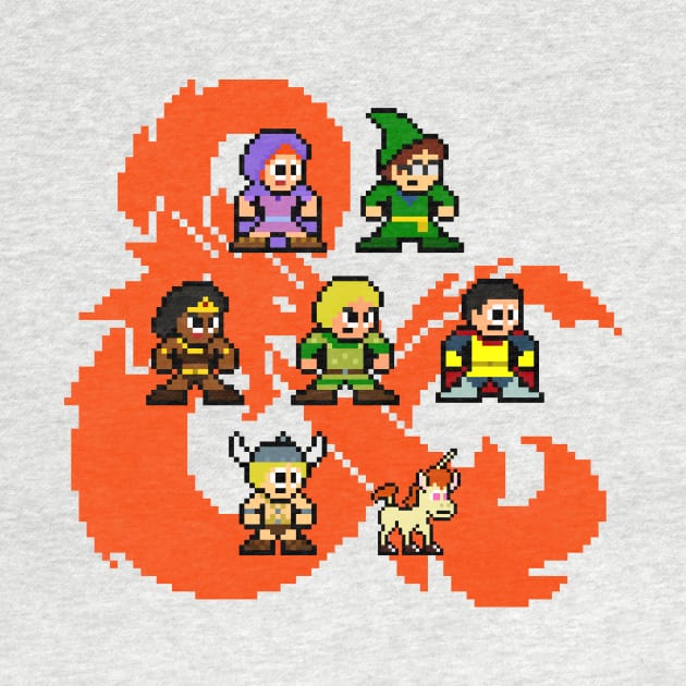 8-bit Dungeons & Dragons by 8-BitHero